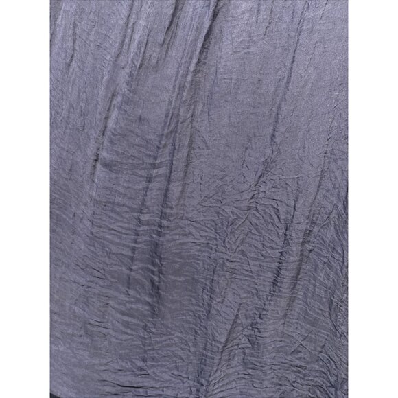 Prontomoda Giusy Womens Silk Layered Tunic Dress Size Large Navy Lace Trim - Picture 5 of 9